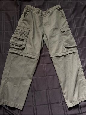 BSOA Boy Scouts of America Men’s 34x28 Relaxed Convertible Cargo Pants VTG